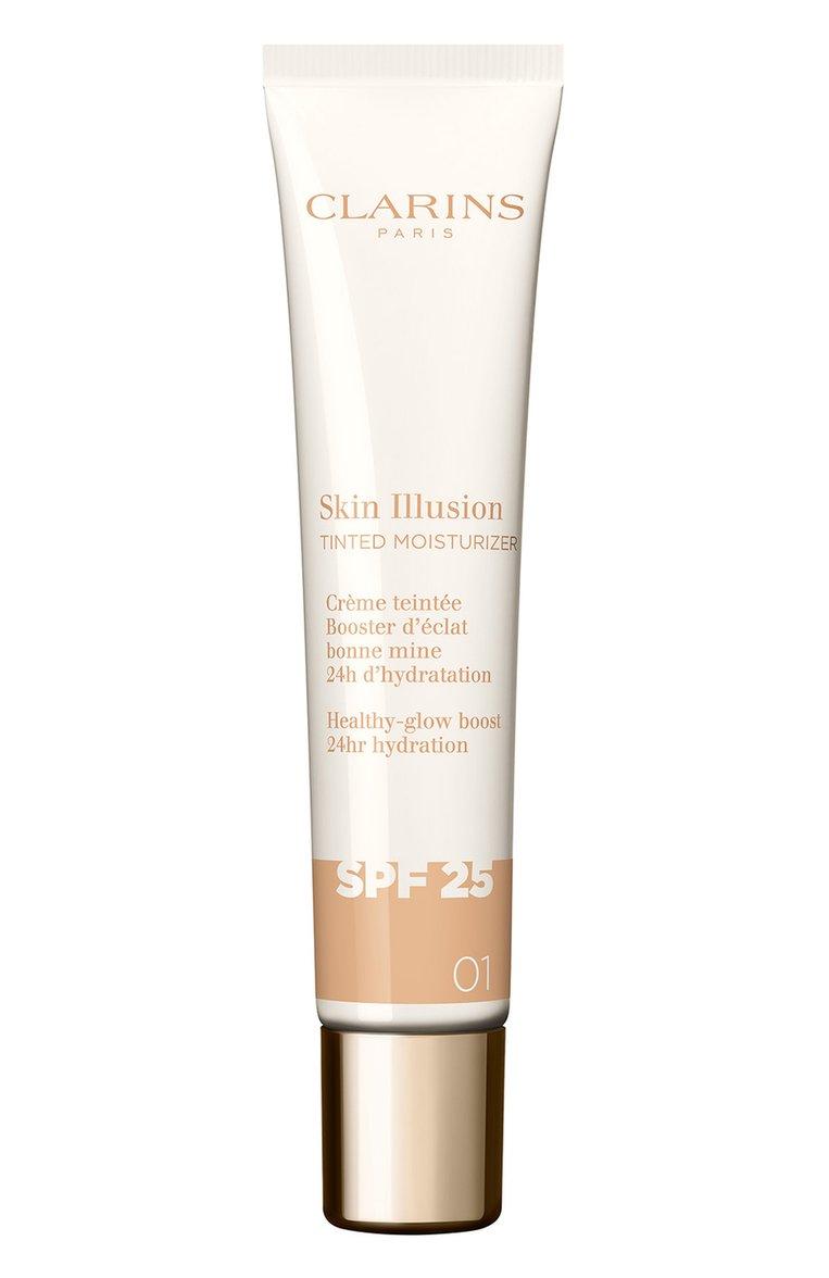 Оттеночный увлажняющий крем для лица с эффектом сияния SPF 25, оттенок 01 (40ml)