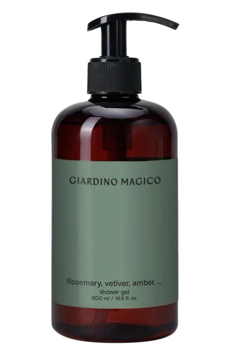 Увлажняющий гель для душа Rosemary, Vetiver, Amber, … (500ml)