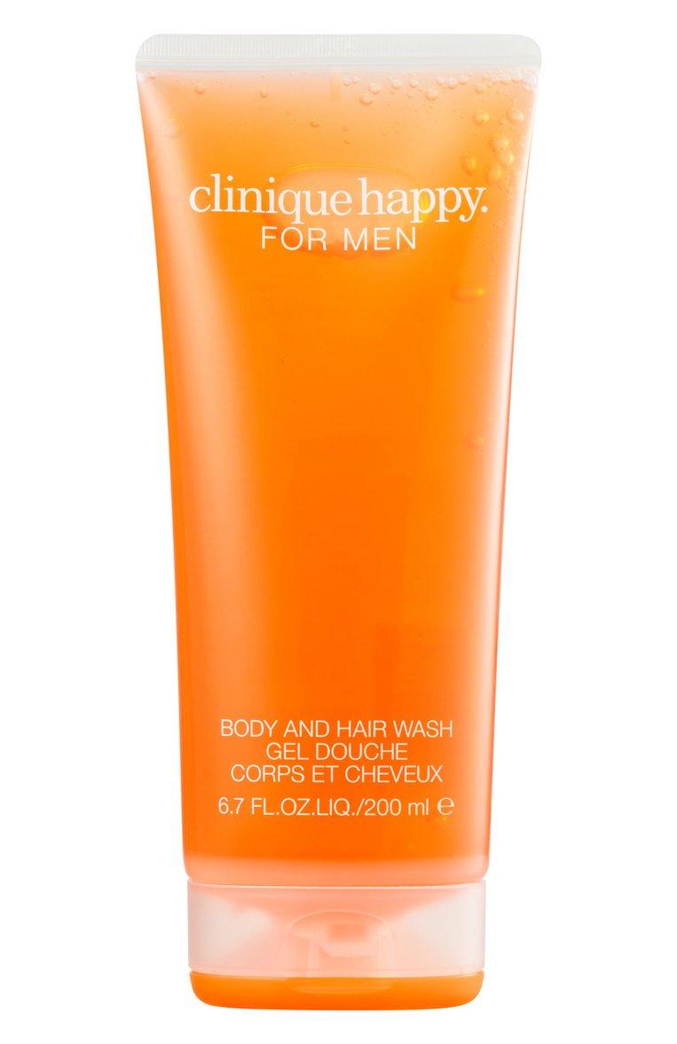 Гель для душа для тела и волос Happy для мужчин (200ml)