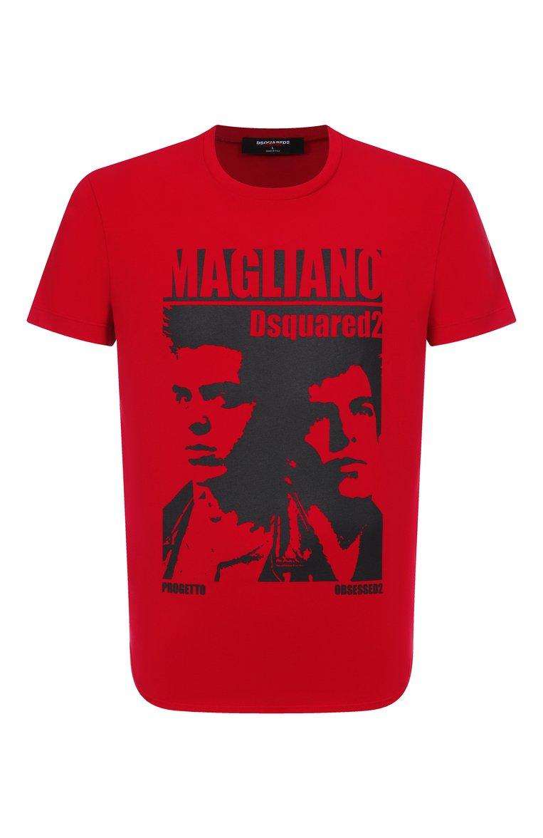 Хлопковая футболка Dsquared2 x Magliano