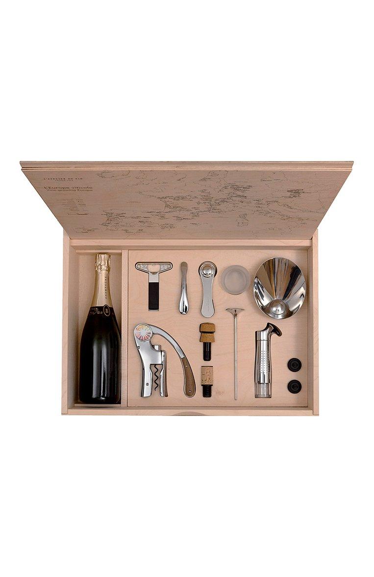 Набор с местом для шампанского L'Atelier du Vin Oeno Box Connoisseur №1