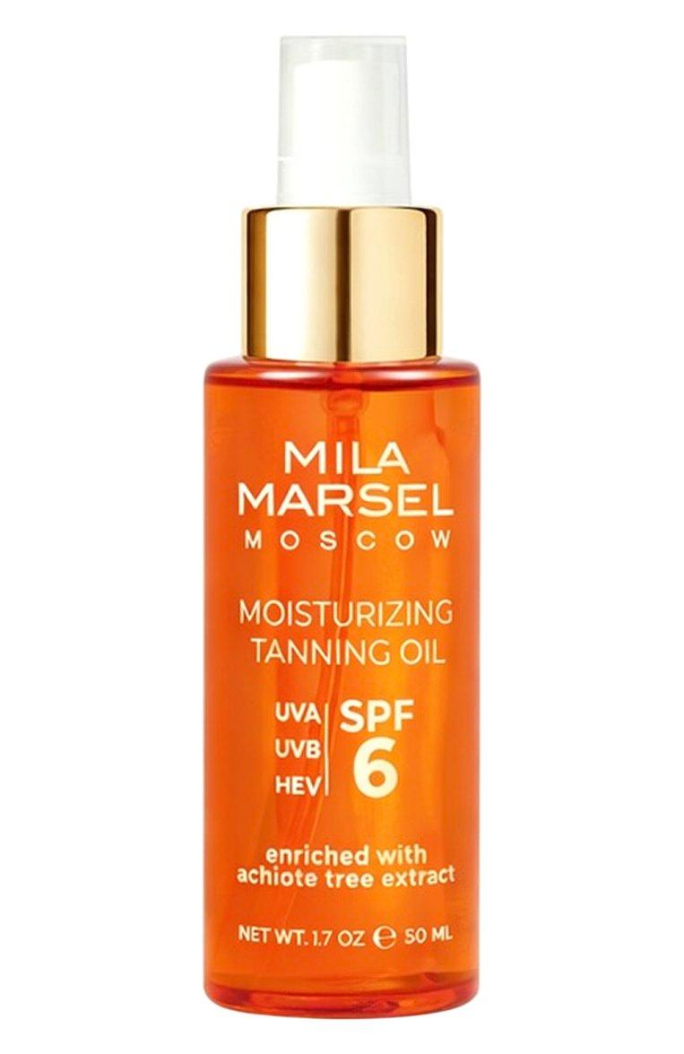 Увлажняющее масло для тела с эффектом загара SPF 6 (50ml)