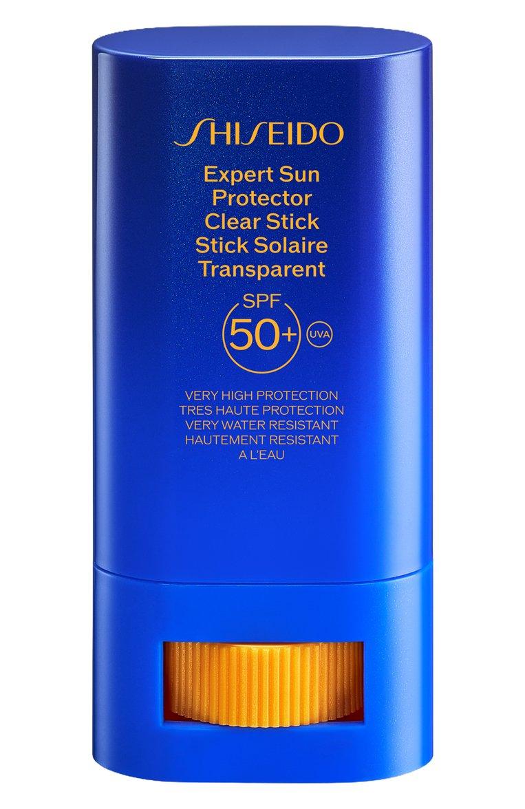 Прозрачный солнцезащитный стик Shiseido Expert Sun SPF 50+ (20g)