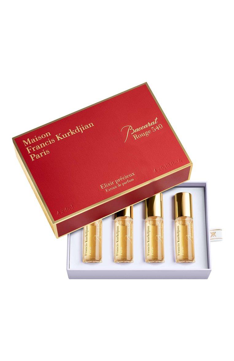 Парфюмерный набор с роликовым аппликатором Baccarat Rouge 540 (4x4ml)
