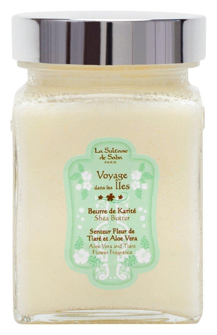 Масло карите для тела и волос "Алоэ вера и Цветы тиаре" (300ml)
