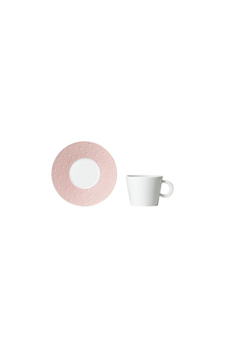 Чашка чайная с блюдцем Ecume Rose