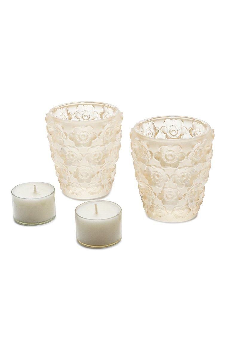 Набор из 2-х подсвечников Anemones gold luster
