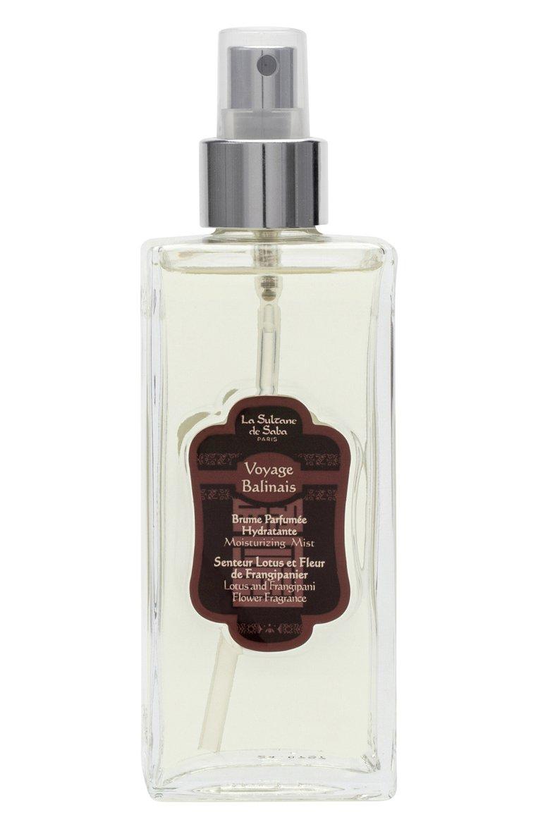 Парфюмированный увлажняющий спрей для тела "Лотос и Франжипани" (200ml)