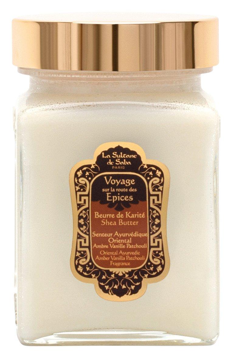 Масло карите для тела и волос «Амбра, Ваниль и Пачули» (300ml)