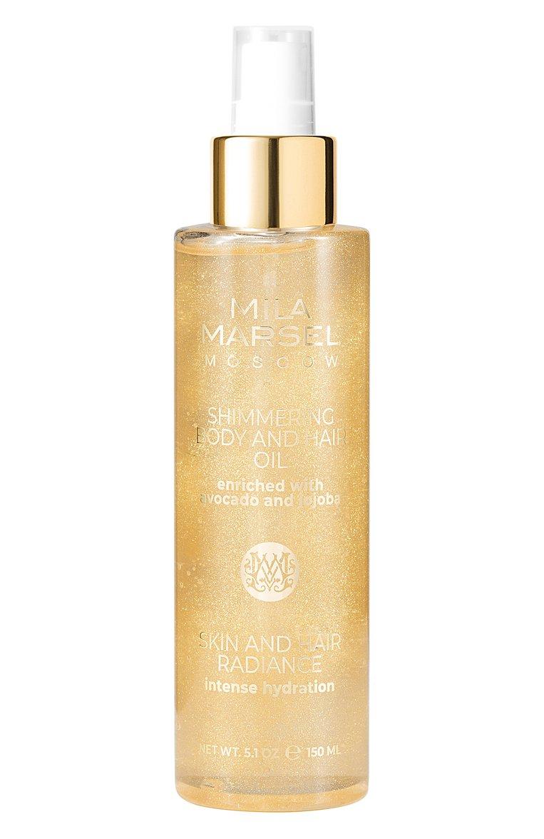 Увлажняющее масло для тела и волос с эффектом мерцания (150ml)
