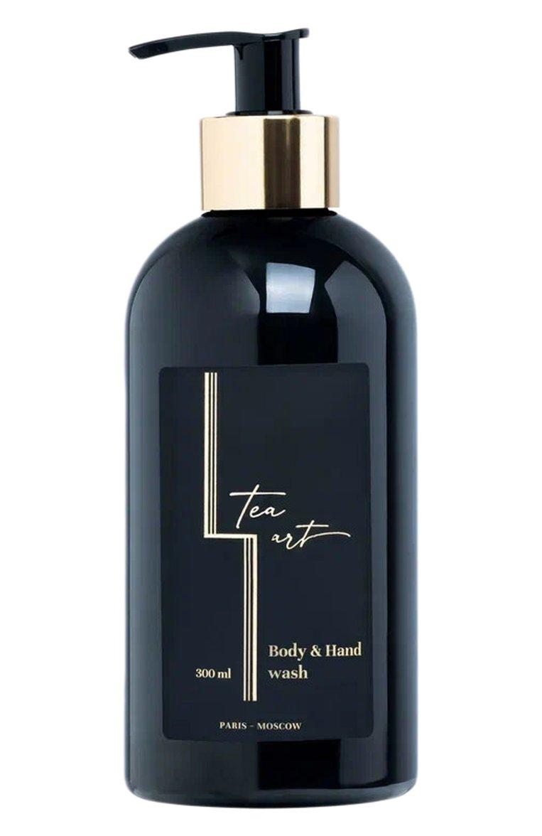 Очищающий гель для рук и тела Black tea & Cognac, Chocolate (300ml)