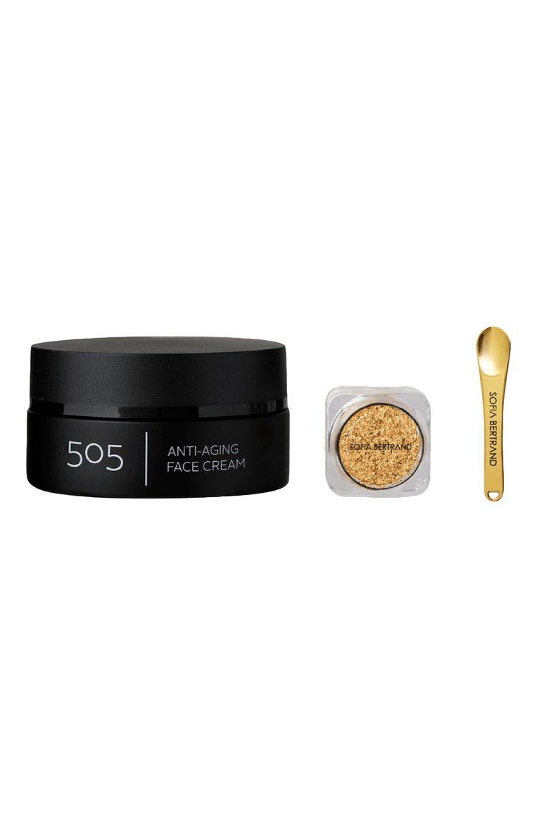 Набор: Крем для лица 505 + Пластины из золота 24К (50ml)