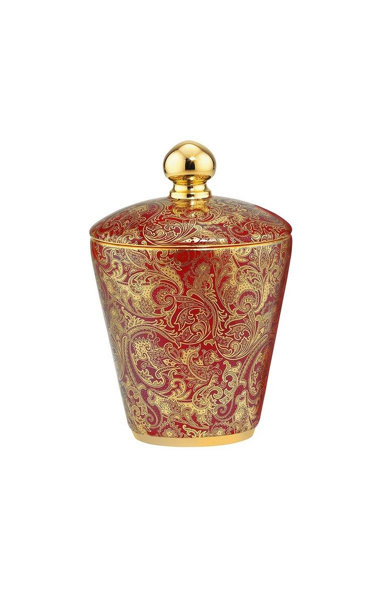 Подсвечник с крышкой Red Fine Paisley