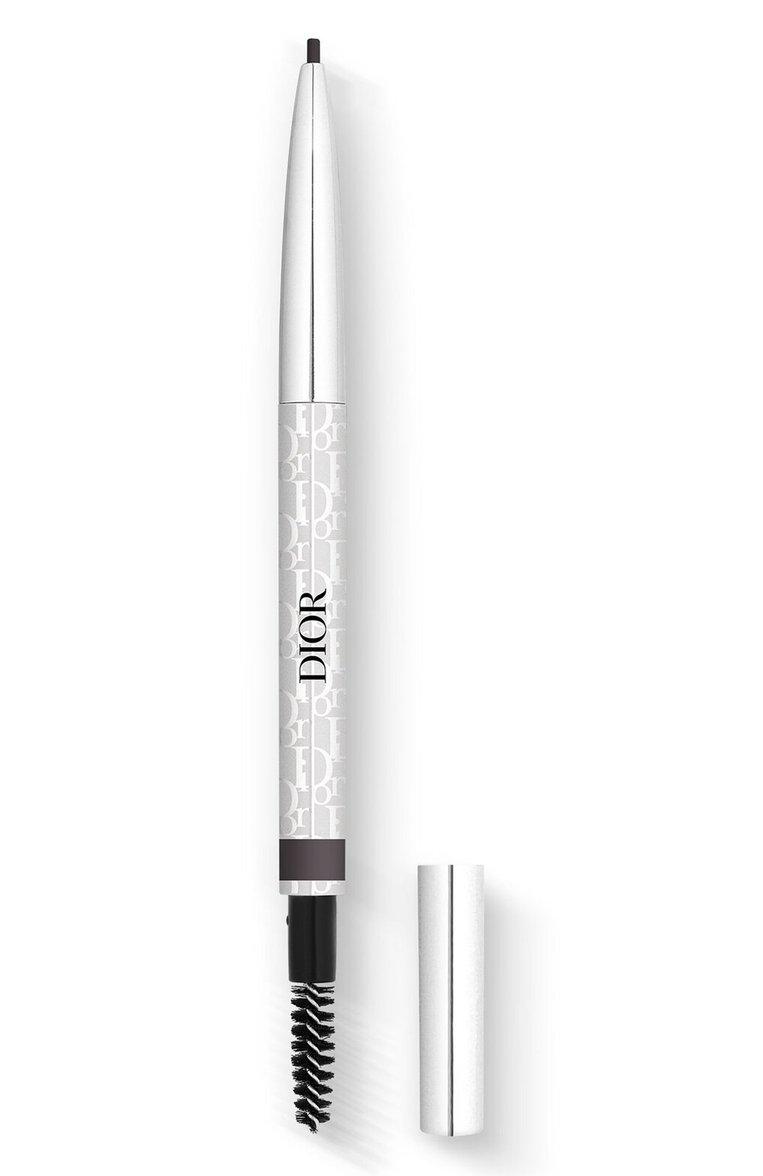 Водостойкий карандаш для бровей Diorshow Brow Styler, оттенок 032 Темно-коричневый