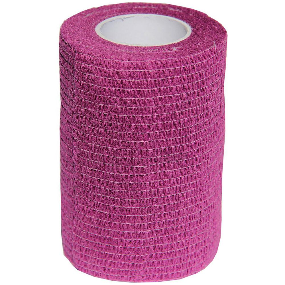 VALTA CARE Бинт самофиксирующийся c горьким вкусом, 7,5 см х 4,5 м, фиолетовый