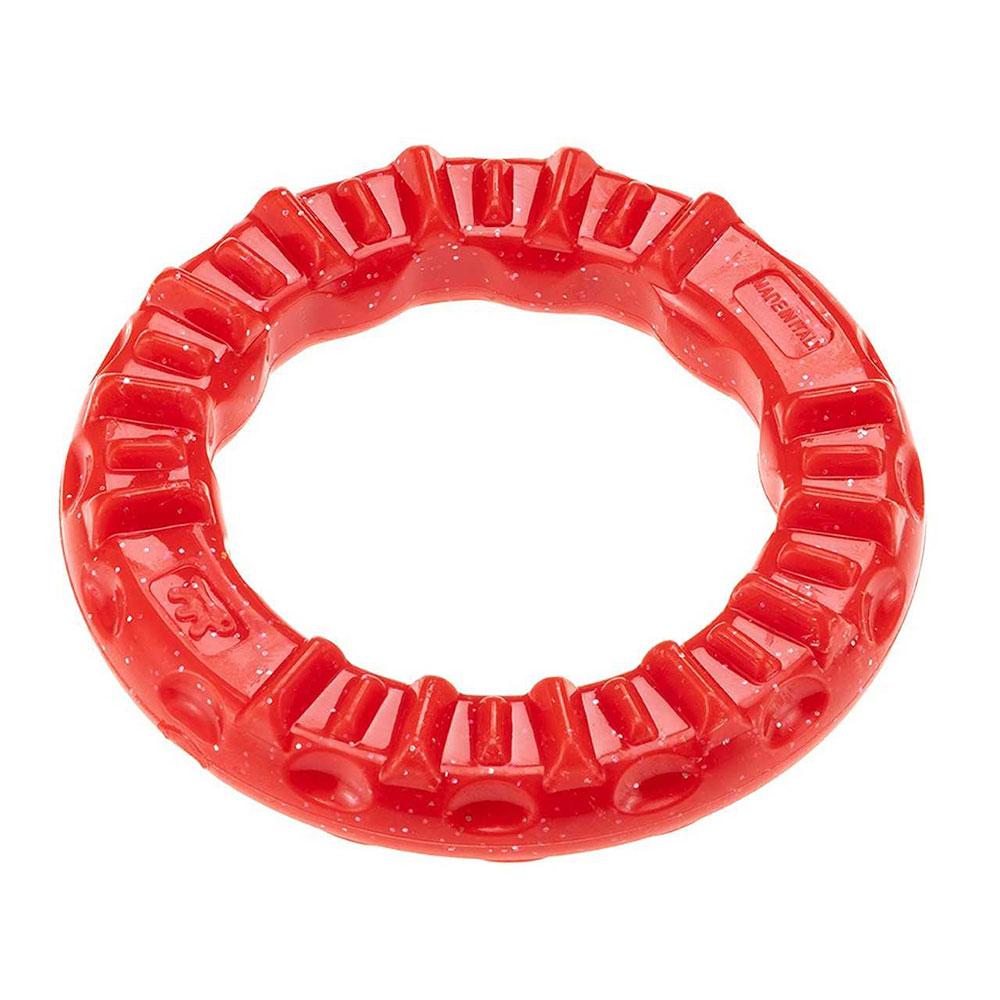 Ferplast Игрушка для собак Кольцо Smile Medium, 16 см, красный