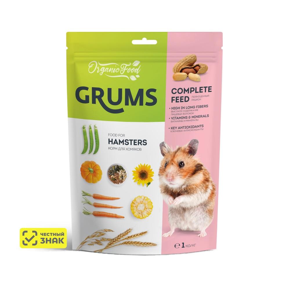 GRUMS Корм для хомяков, 1 кг