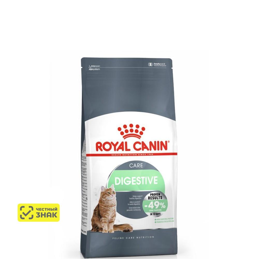 Royal Canin Digestive Care Сухой корм для взрослых кошек старше 1 года при чувствительной пищеварительной системе, 400 гр.