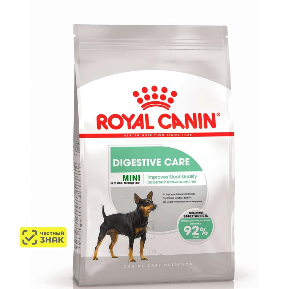 Royal Canin Mini Digestive Care Сухой корм для собак маленьких пород с чувствительным пищеварением, 3 кг