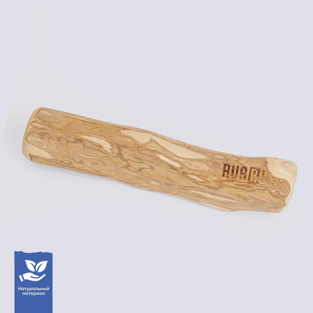 RURRI Игрушка для собак Палочка из кофейного дерева, диаметр 3,8-4,5 см, длина 19 см