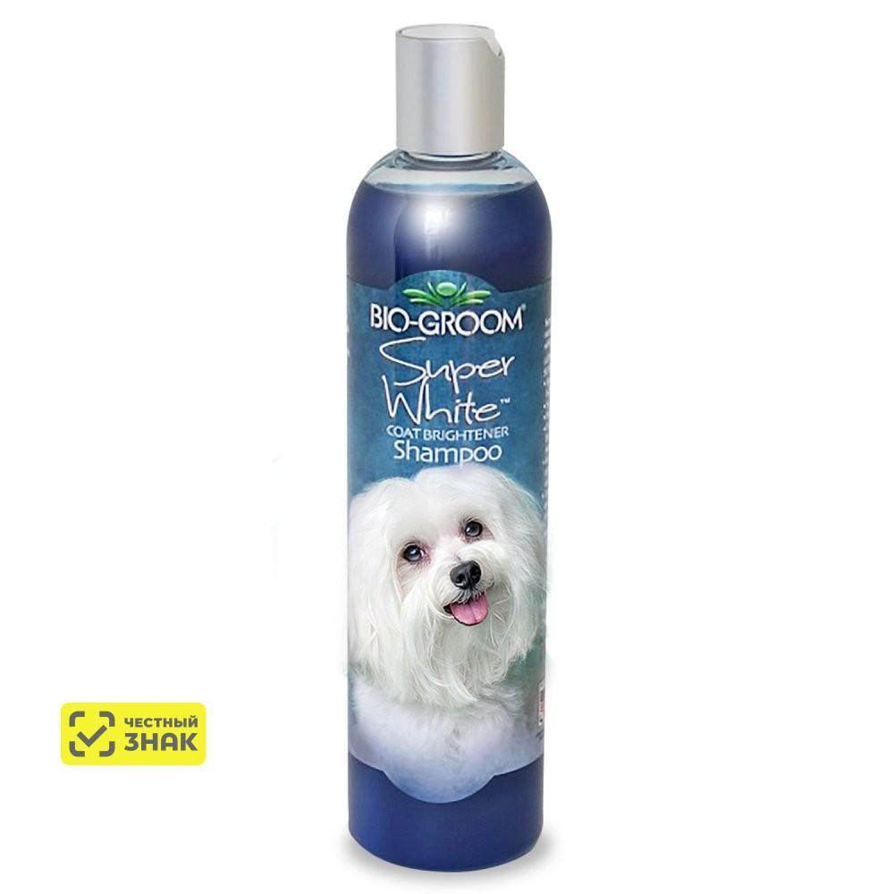 Bio-groom Super White Шампунь для собак белого и светлых окрасов, 355 мл