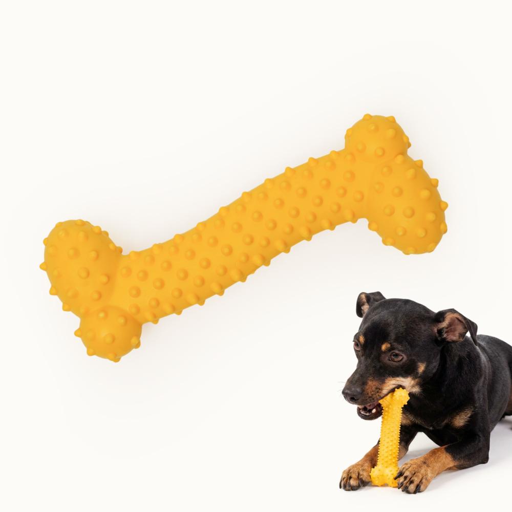 Pet hobby Игрушка для собак мелких пород Косточка с ароматом курицы, 10,5 см, цвет в ассортименте