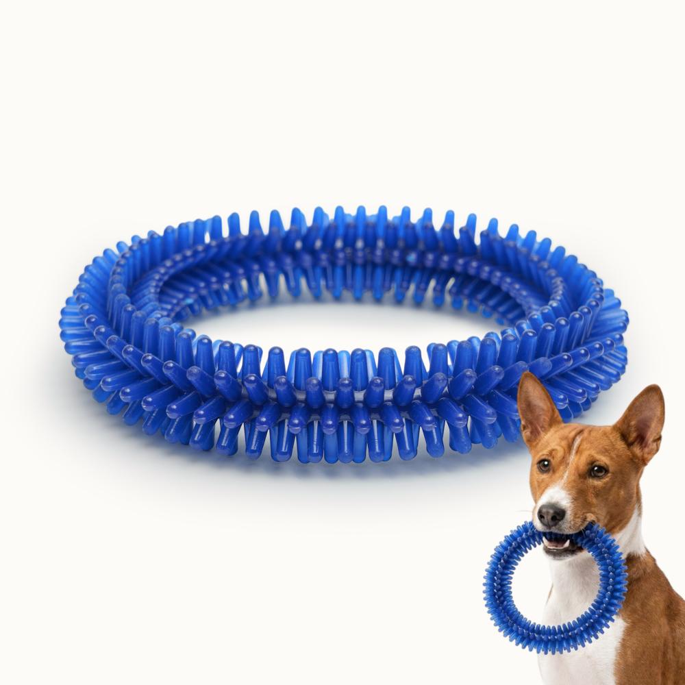 Pet hobby Игрушка для собак Кольцо с шипами, 15,5 см, цвет в ассортименте