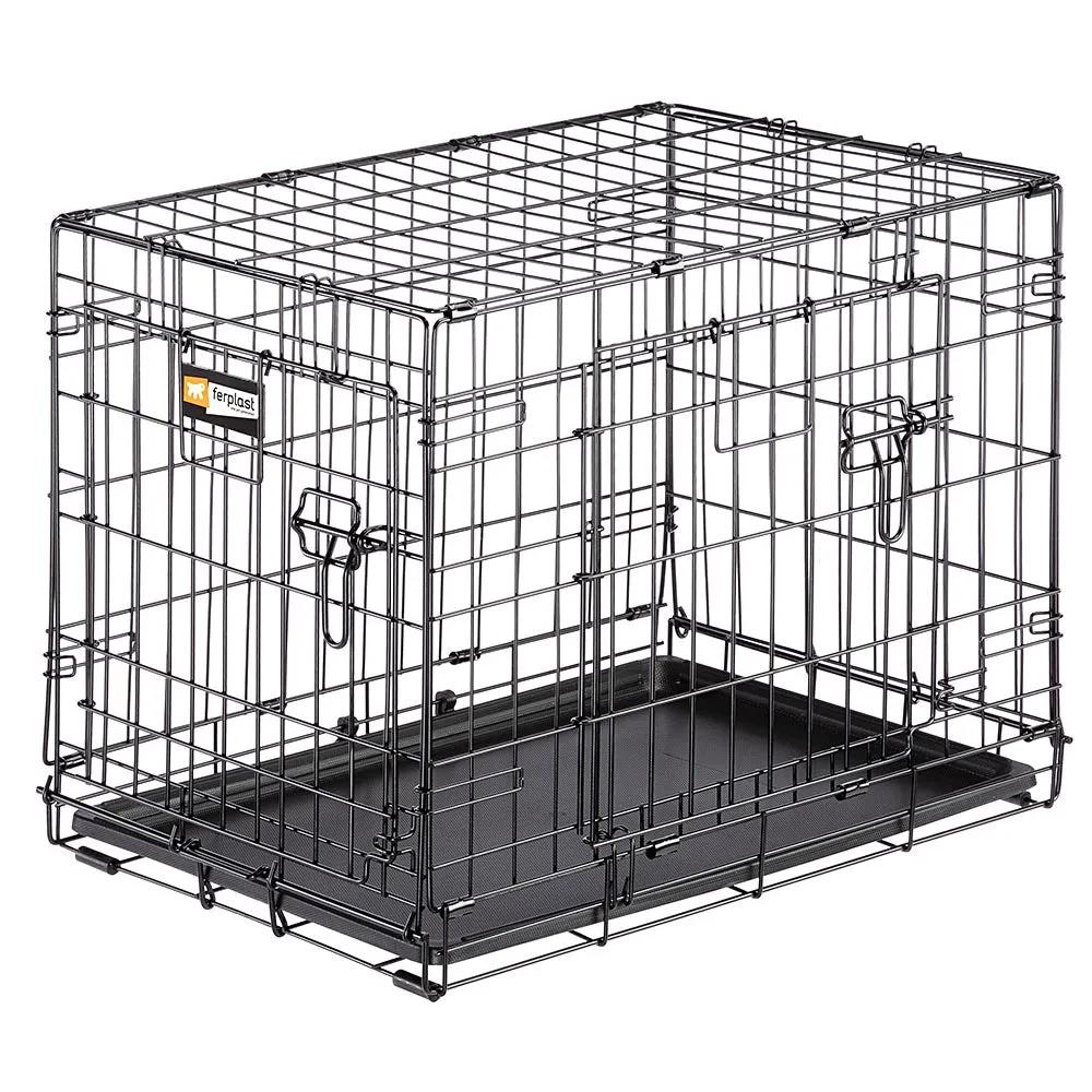 Ferplast Металлическая клетка для собак Dog-inn 60, 64,1x44,7х49,2 см