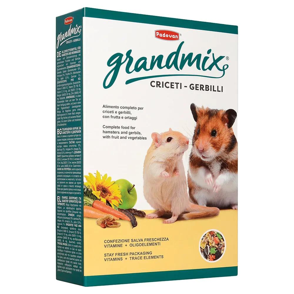 Padovan Grandmix Criceti-Gerbilli Корм комплексный для хомяков и песчанок, 1 кг