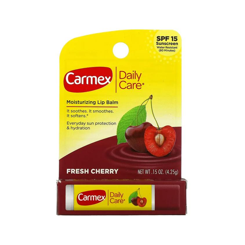 Бальзам для губ `CARMEX` ВИШНЯ в стике SPF-15 4,25 г