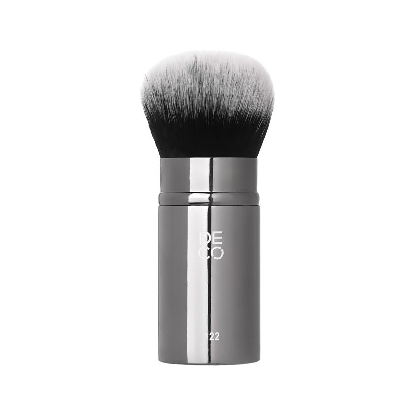 Кисть `DECO.` MAKE UP BRUSH FACE для пудры синтетическая выкручивающаяся №122