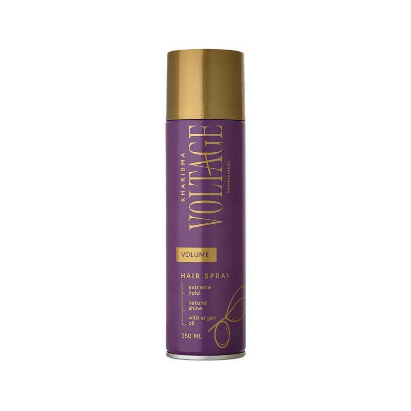 Лак для волос `KHARISMA VOLTAGE` CASHMERE объем и восстановление (с маслом арганы) 250 мл