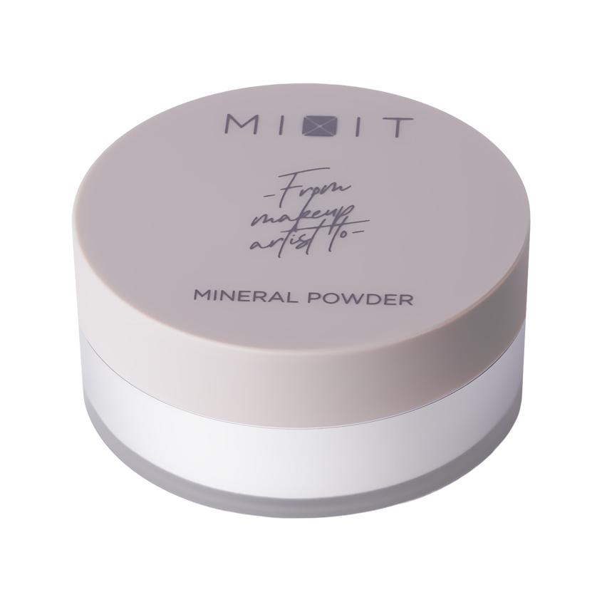 Пудра для лица `MIXIT` MINERAL POWDER фиксирующая минеральная