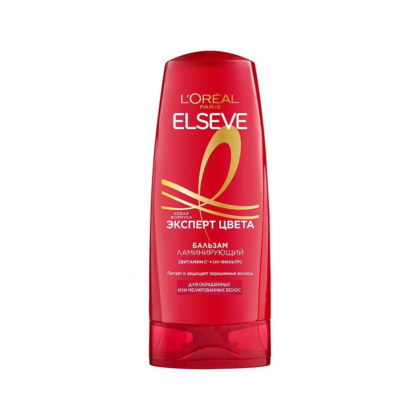 Бальзам для волос `LOREAL` `ELSEVE` ЭКСПЕРТ ЦВЕТА с эффектом ламинирования (для окрашенных и мелированных волос) 200 мл