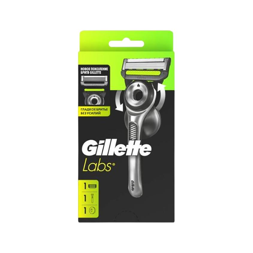 Станок для бритья `GILLETTE` LABS с 1 сменной кассетой 1 шт