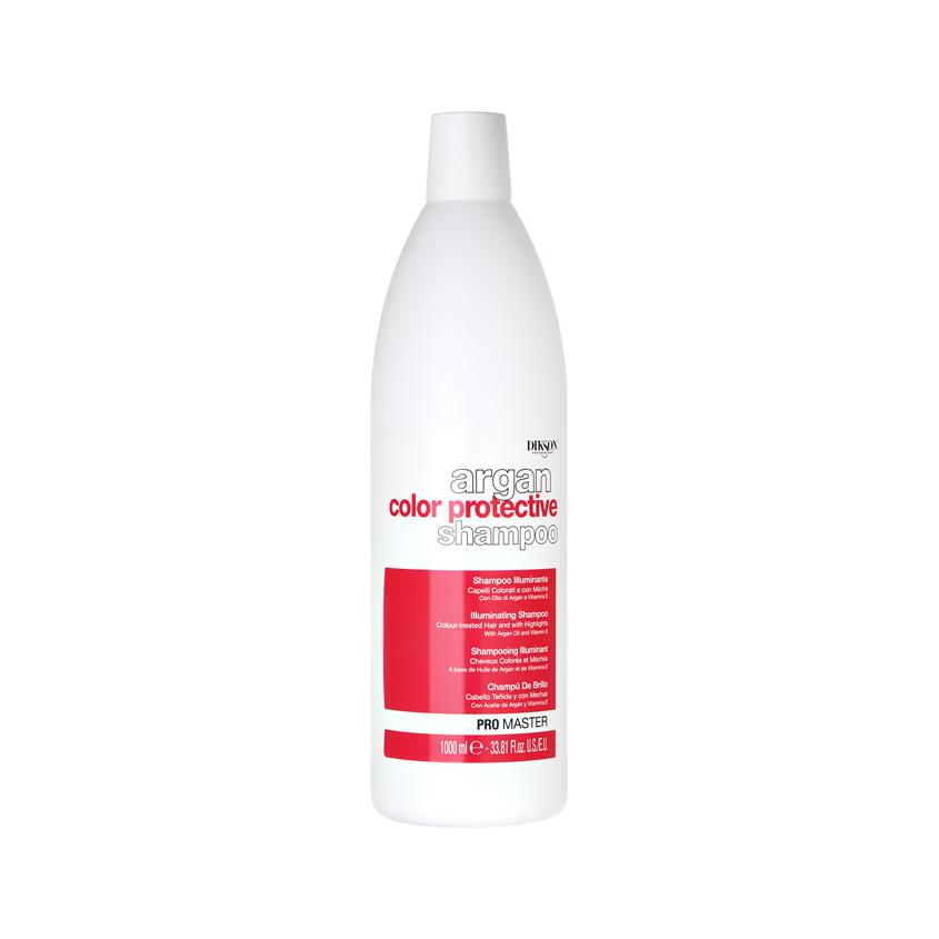 Шампунь для волос `DIKSON` `PRO MASTER` COLOR PROTECTIVE для окрашенных волос с аргановым маслом и витамином Е 1000 мл