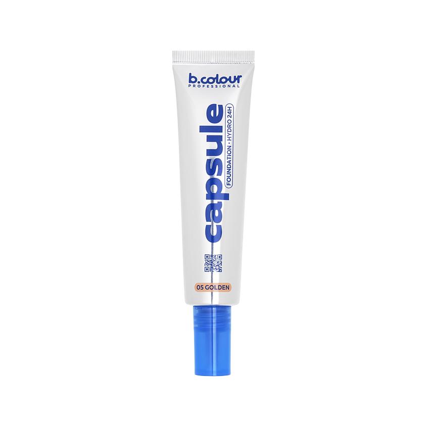 Крем тональный для лица `B.COLOUR PROFESSIONAL` FOUNDATION HYDRO 24H увлажняющий тон 05 Golden