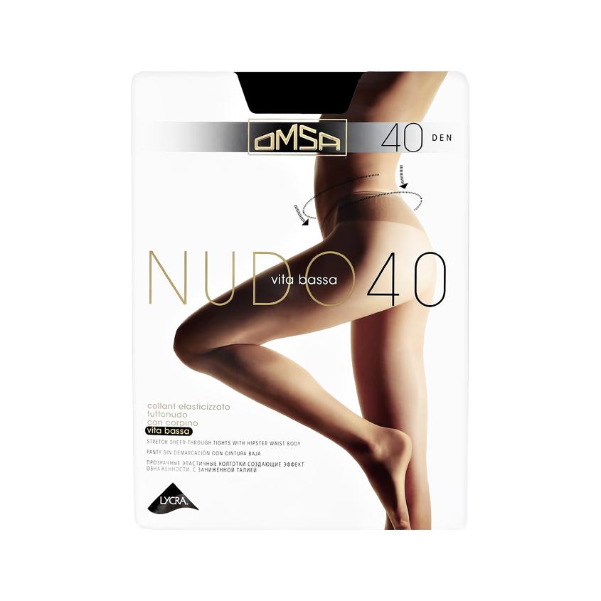 Колготки женские `OMSA` NUDO VITA BASSA 40 den (Daino) р-р 2