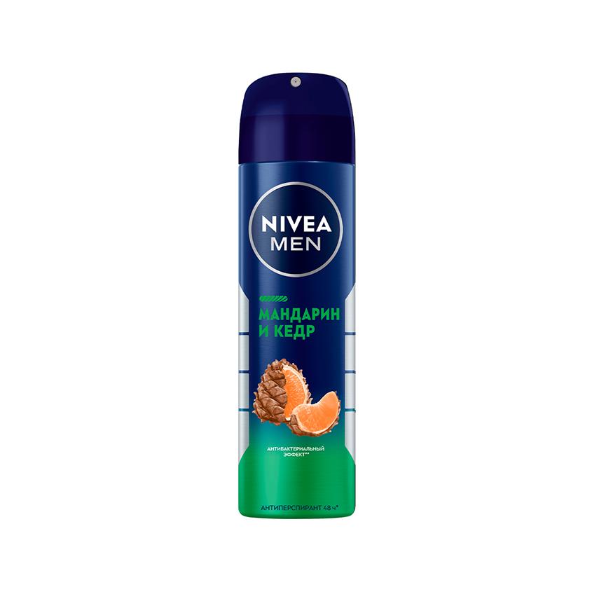 Део-спрей муж. `NIVEA` `MEN` МАНДАРИН И КЕДР (антиперспирант) 150 мл