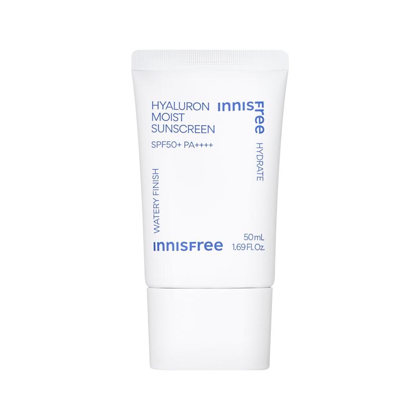 Эссенция для лица `INNISFREE` гиалуроновая увлажняющая солнцезащитная SPF 50+ PA++++ 50 мл