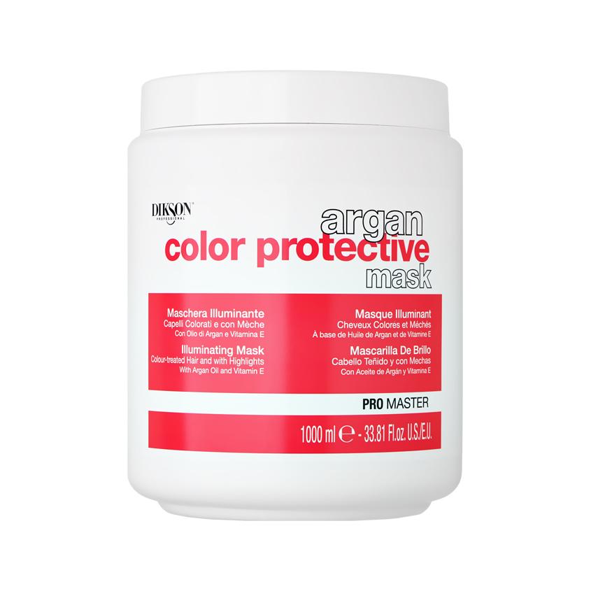 Маска для волос `DIKSON` `PRO MASTER` COLOR PROTECTIVE для окрашенных волос с аргановым маслом и витамином Е 1000 мл