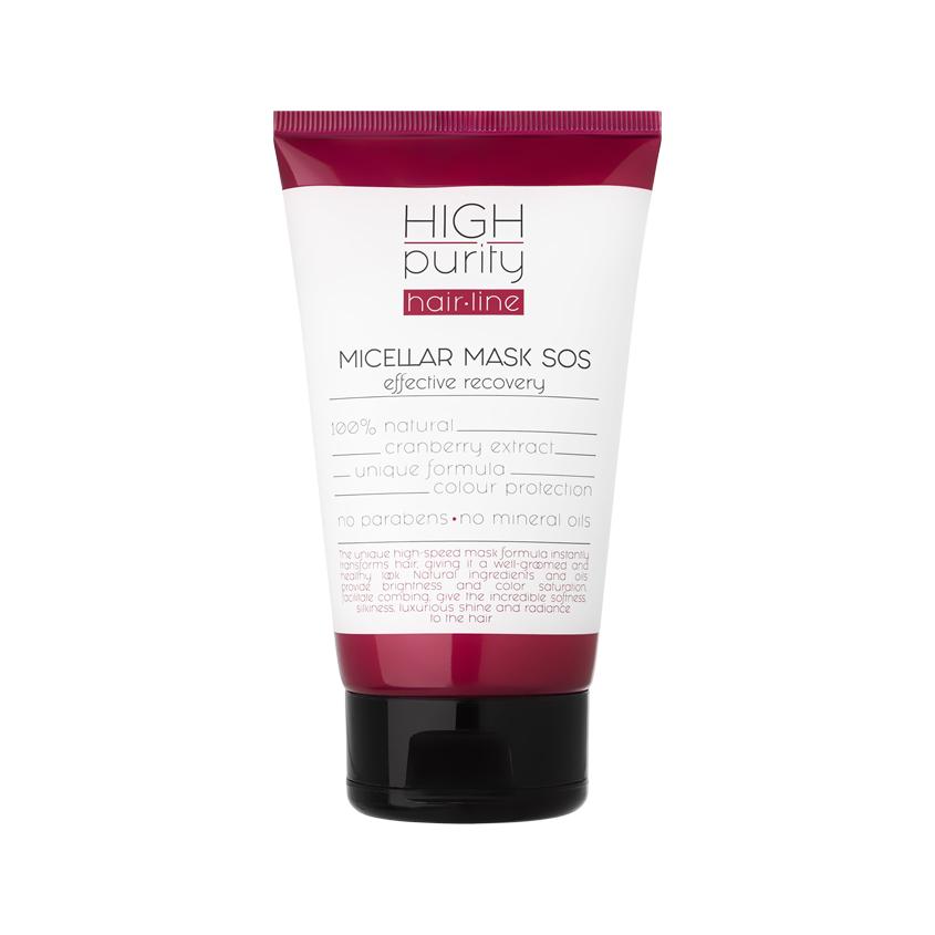 Маска для волос `HIGH PURITY` HAIR LINE мицеллярная эффективное восстановление 150 мл