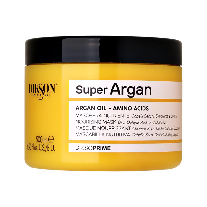 Маска для волос `DIKSON` `DIKSOPRIME` SUPER ARGAN питательный для сухих волос с маслом арганы 500 мл