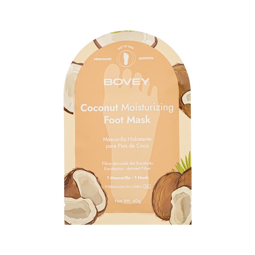 Маска-носочки для ног `BOVEY` увлажняющая с кокосом 40 г