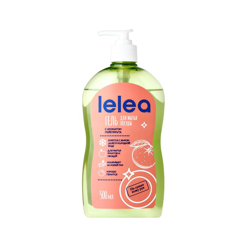 Гель для мытья посуды `LELEA` грейпфрут 500 мл