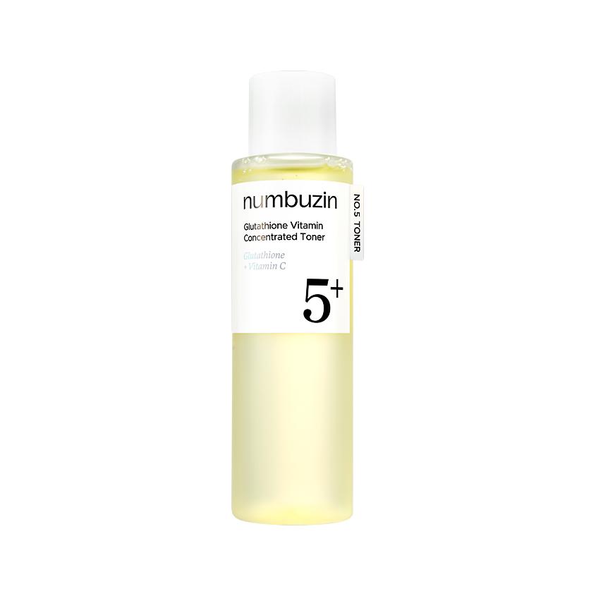 Тонер для лица `NUMBUZIN` NO. 5 Vitamin Boosting Essential с ниацинамидом и глутатионом 200 мл