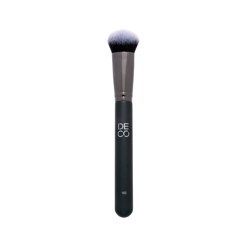 Кисть `DECO.` MAKE UP BRUSH FACE для нанесения тона синтетическая №103