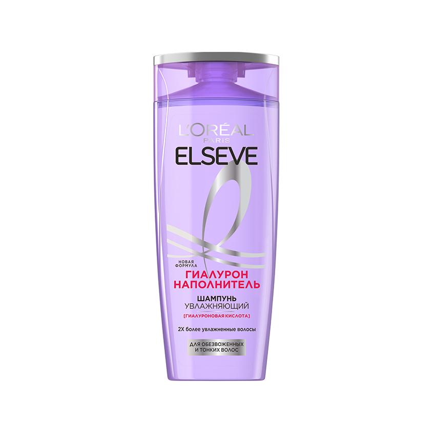 Шампунь для волос `LOREAL` `ELSEVE` ГИАЛУРОН НАПОЛНИТЕЛЬ увлажняющий (для обезвоженных и тонких волос) 400 мл
