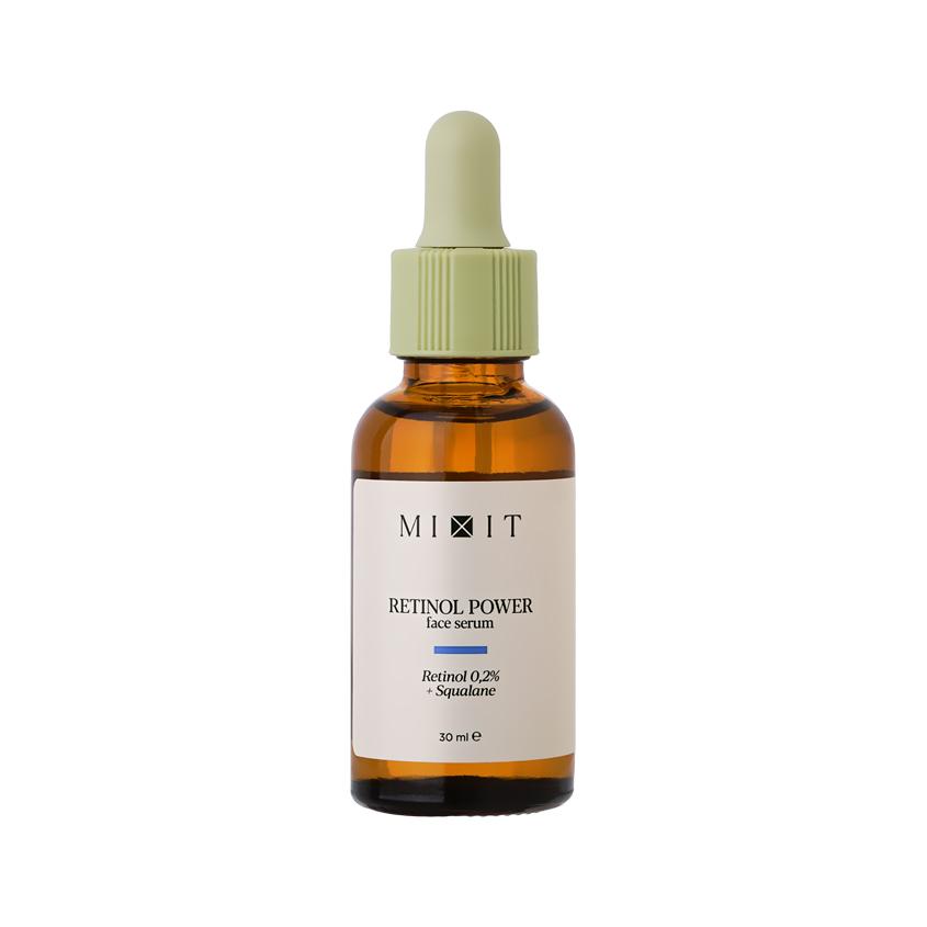 Сыворотка для лица `MIXIT` Retinol Power ночная с ретинолом и скваланом (обновляющая) 30 мл