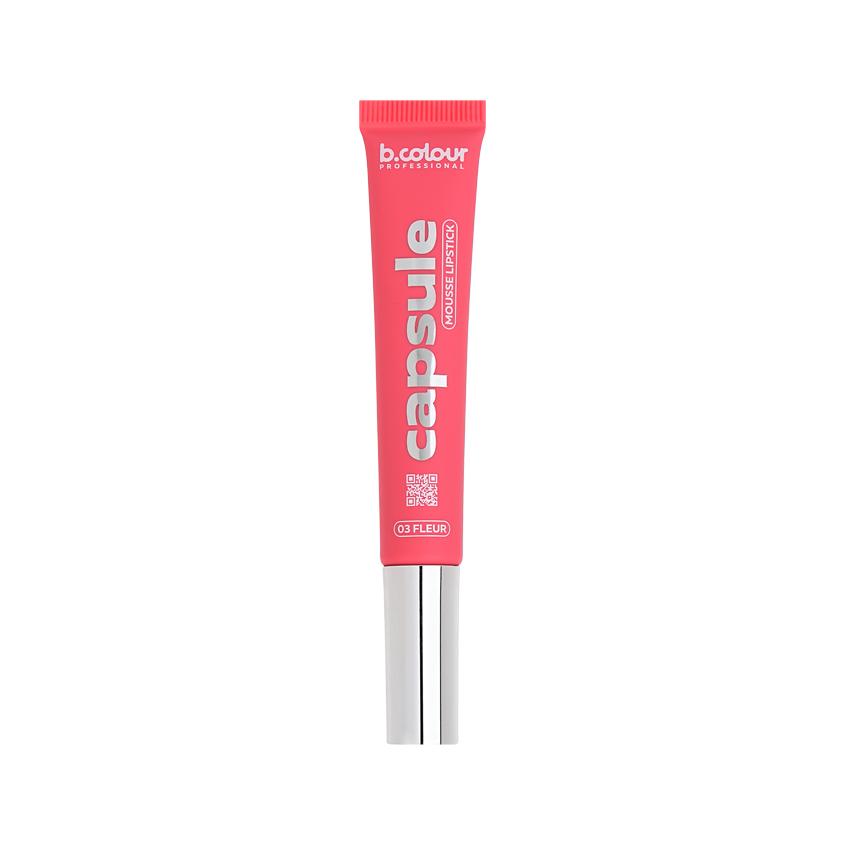 Помада для губ `B.COLOUR PROFESSIONAL` MOUSSE LIPSTICK муссовая увлажняющая тон 03 Fleur